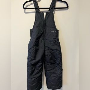 SOLD
Arctix Kid's Black Waterproof Insulated Ski Snow Bib Overalls - size 4T